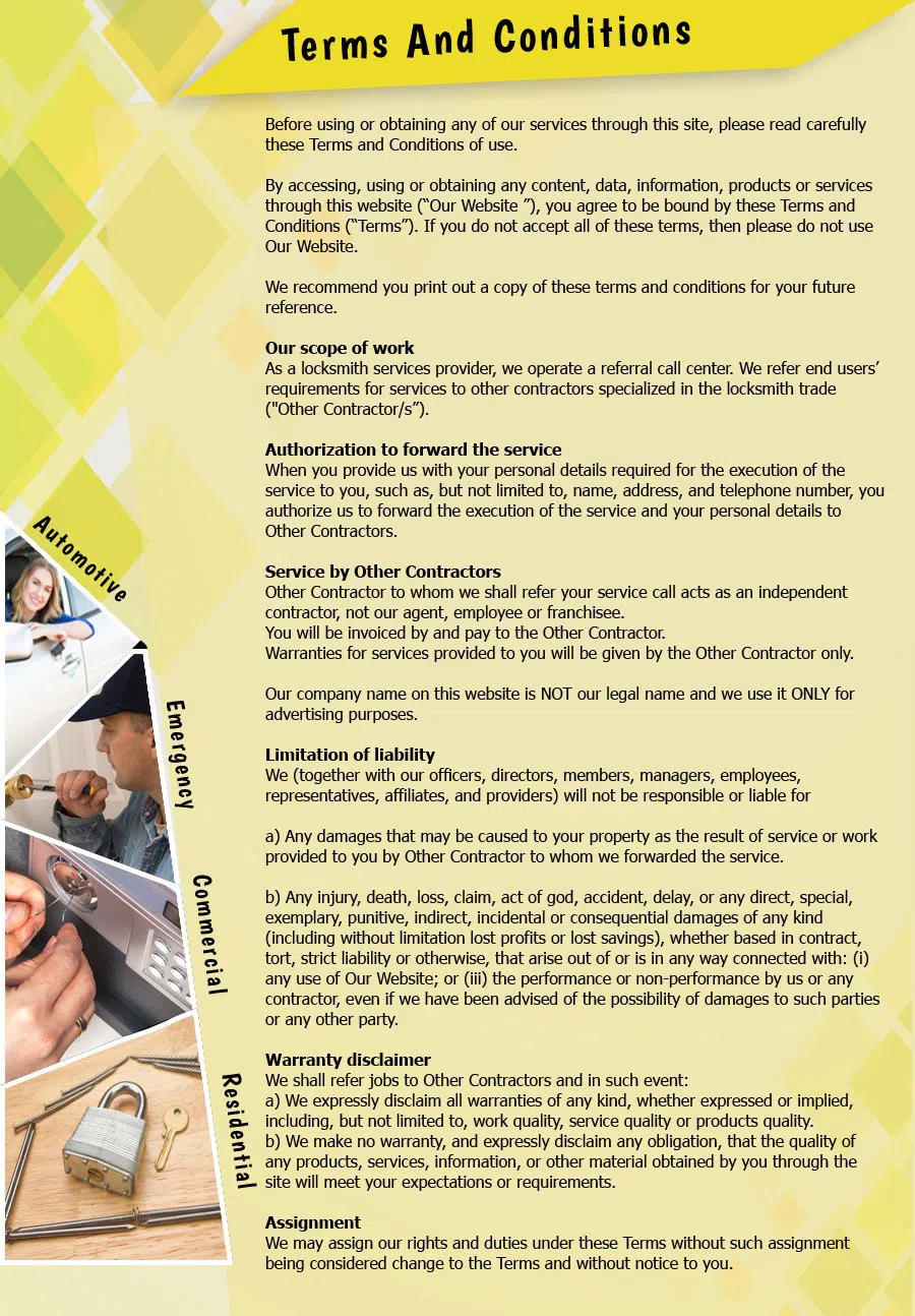 Worth Lock And Locksmith Worth, IL 708-297-9378